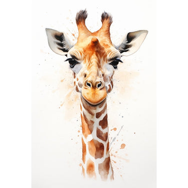 Giraffe Wall Painting